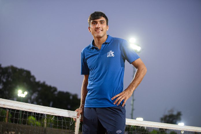 Román Burruchaga y el desafío de construir un nombre propio en el tenis argentino: “Siento que tengo el nivel y confío mucho en mí”