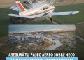 Un paseo aéreo por Necochea y Quequén, incluyendo la costa, desde el Aeroclub Gral. Necochea
