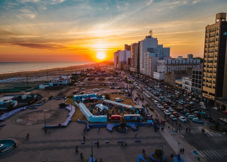 Fin de semana a pleno en Necochea, con alto índice de visitantes