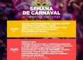 Agenda de actividades programadas para la Semana de Carnaval en Necochea