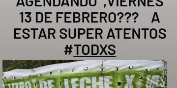 Para agendar: viernes 13, la colecta de 1 Litro de Leche por Mes, Necochea puede