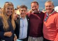 Concejales de Necochea junto al gobernador Axel Kicillof en Mar Chiquita