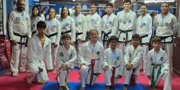 Taekwondo: gran cosecha de medallas del Club Huracán de Necochea