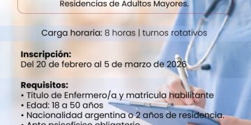 San Cayetano: CONCURSO PÚBLICO PARA CUBRIR VACANTES EN SECRETARÍA DE SALUD