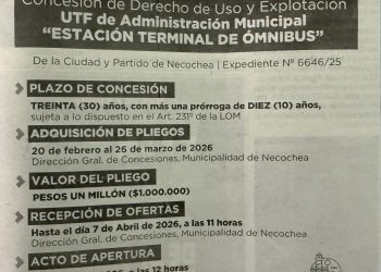 El 7 de abril se abrirá la licitación de las ofertas interesadas en el uso y explotación de la Terminal de Ómnibus de Necochea