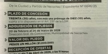 El 7 de abril se abrirá la licitación de las ofertas interesadas en el uso y explotación de la Terminal de Ómnibus de Necochea