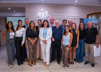 Fotos de la ceremonia de asunción de las nuevas autoridades del Colegio de Martilleros de Necochea