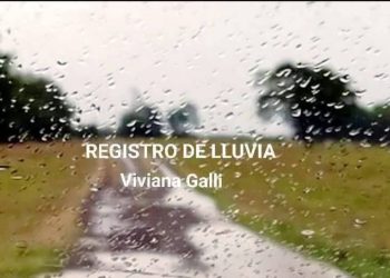Registros de lluvia en la zona rural y aleñados