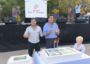El discurso del intendente Arturo Rojas en el cumpleaños de Juan N. Fernández