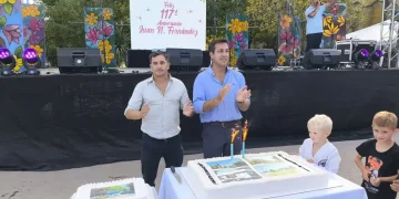 El discurso del intendente Arturo Rojas en el cumpleaños de Juan N. Fernández