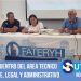 Presencia de Rafael Iácono, titular del SUTERyH de Necochea, en el congreso nacional del sindicato