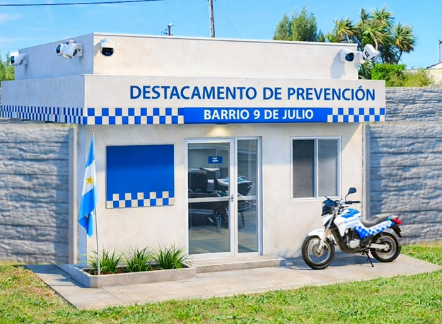 Vuelve al barrio 9 de Julio el destacamento de prevención