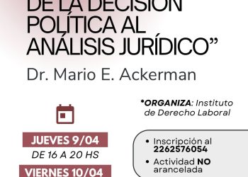 Jornadas de capacitación sobre «la reforma laboral» en el Colegio de Abogados