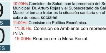 El intendente Arturo Rojas concurrirá este jueves por la mañana al Concejo Deliberante por temas del área de salud