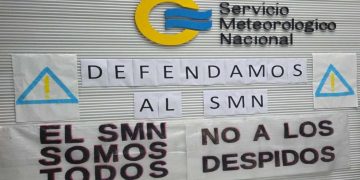 Este viernes 24, trabajadores del Servicio Meteorológico Nacional realizarán un paro