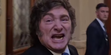 La bronca de un presidente deslomado