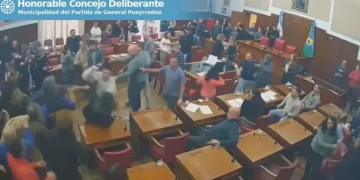 Violencia en el Concejo de Mar del Plata: incidentes, golpes de puño e insultos durante el debate por las aplicaciones de transporte