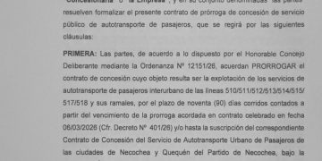 Micros Azules seguirá al frente del transporte urbano dado que la Municipalidad prorrogó la concesión por 90 días