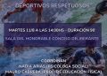 “Concejo Cerca” pone el foco en la convivencia y la violencia en el deporte