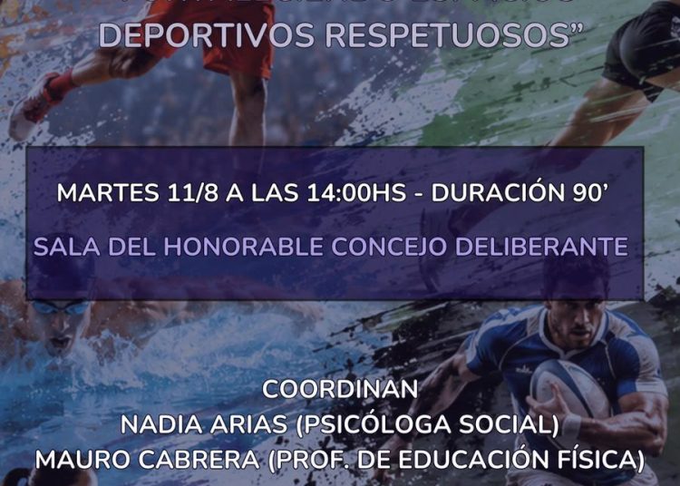 “Concejo Cerca” pone el foco en la convivencia y la violencia en el deporte