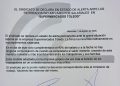 Estado de alerta del Sindicato Empleados de Comercio ante incumplimientos de salarios de parte de Supermercados Toledo
