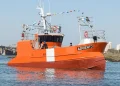 Adviento, el nuevo barco que se construyó íntegramente en Quequén