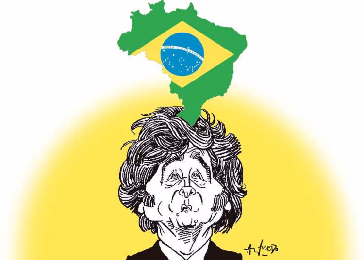 Milei celebra la victoria de Flavio en Brasil, pero para Caputo la tristeza não tem fim
