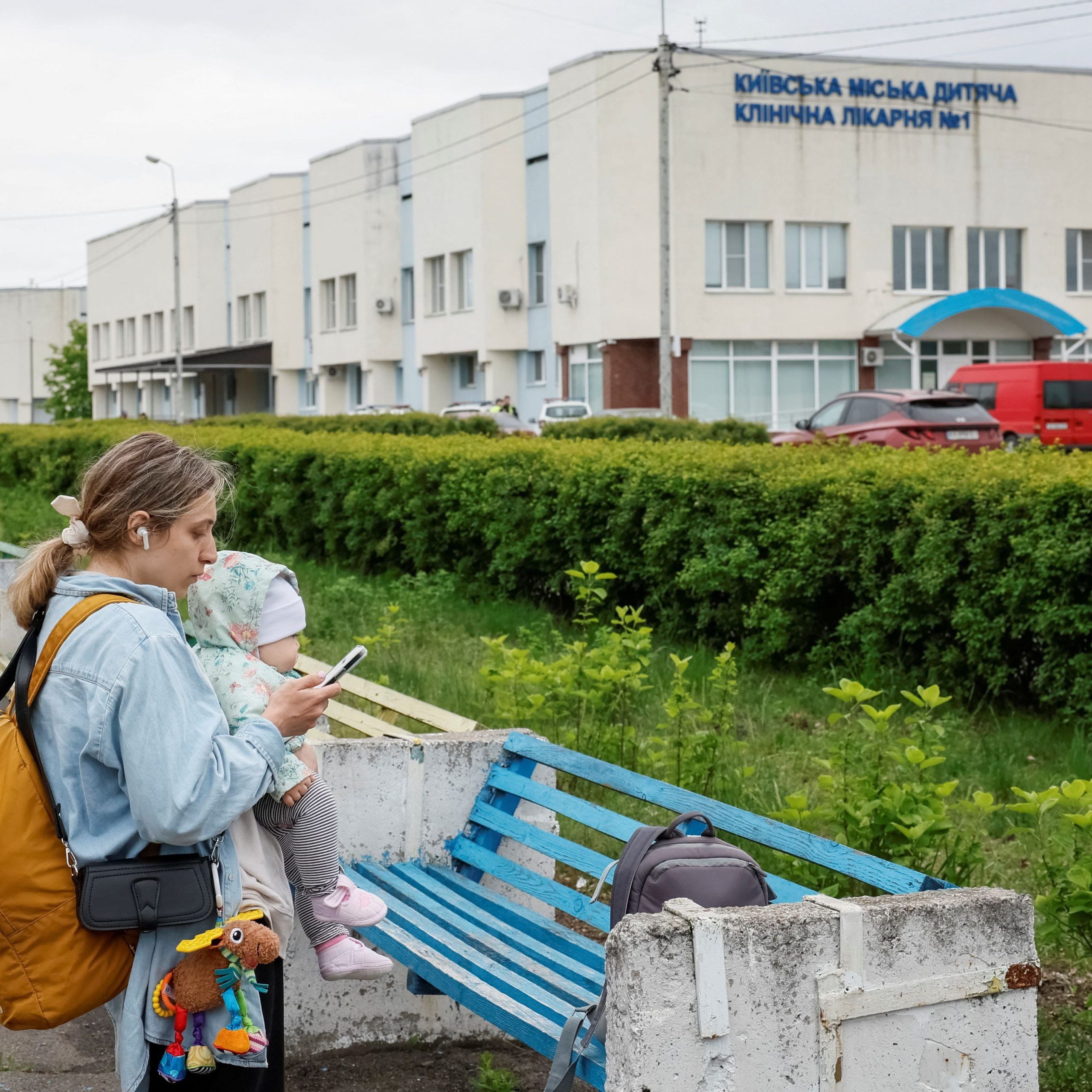 Dos hospitales fueron evacuados en Kiev por amenazas de ataques rusos