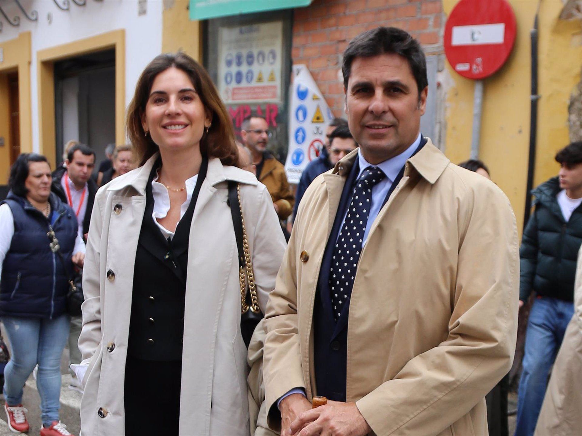 Francisco Rivera y Lourdes Montes, fieles a la Semana Santa en Sevilla