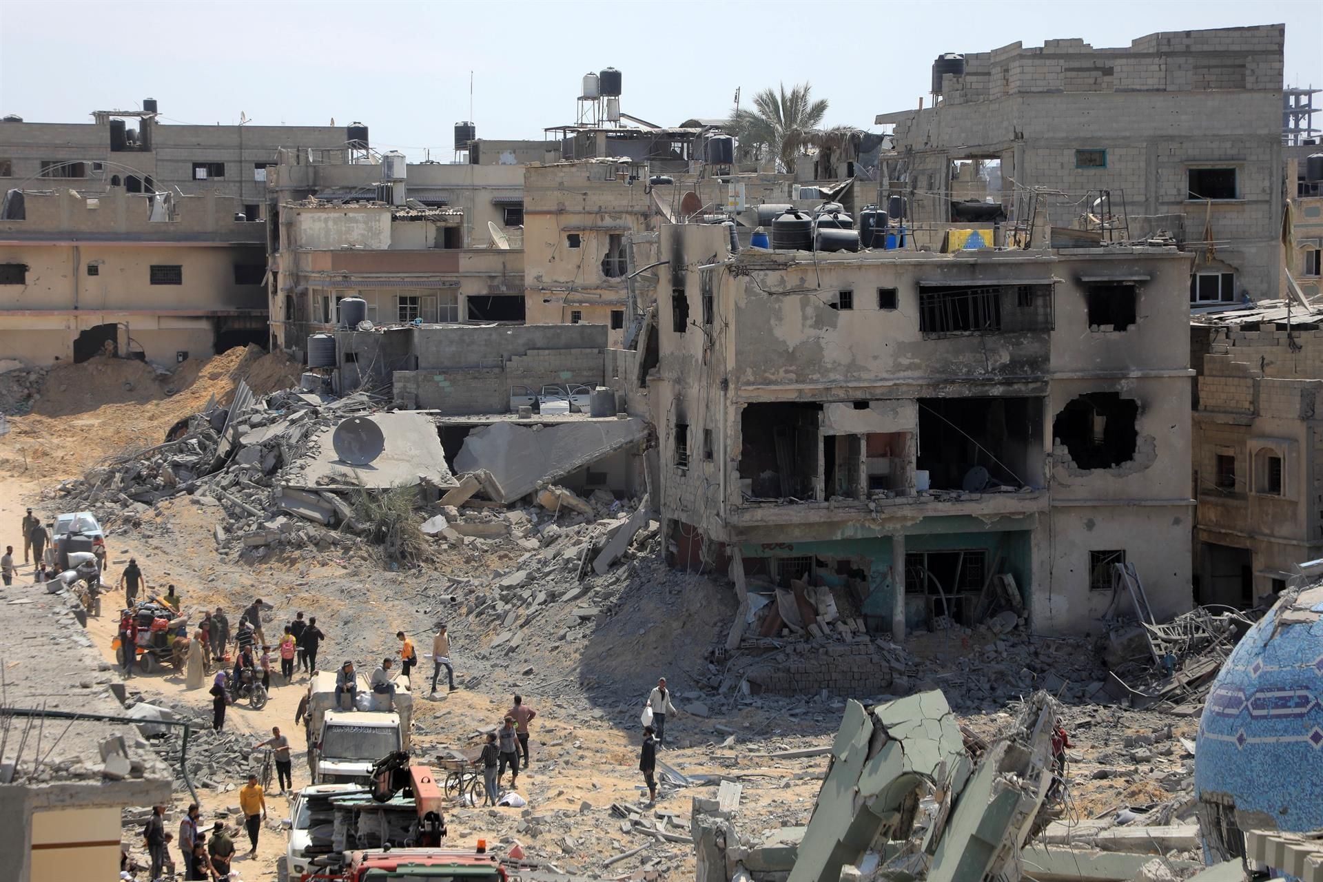 Las autoridades de Gaza elevan a más de 33.800 los muertos por la ofensiva militar de Israel