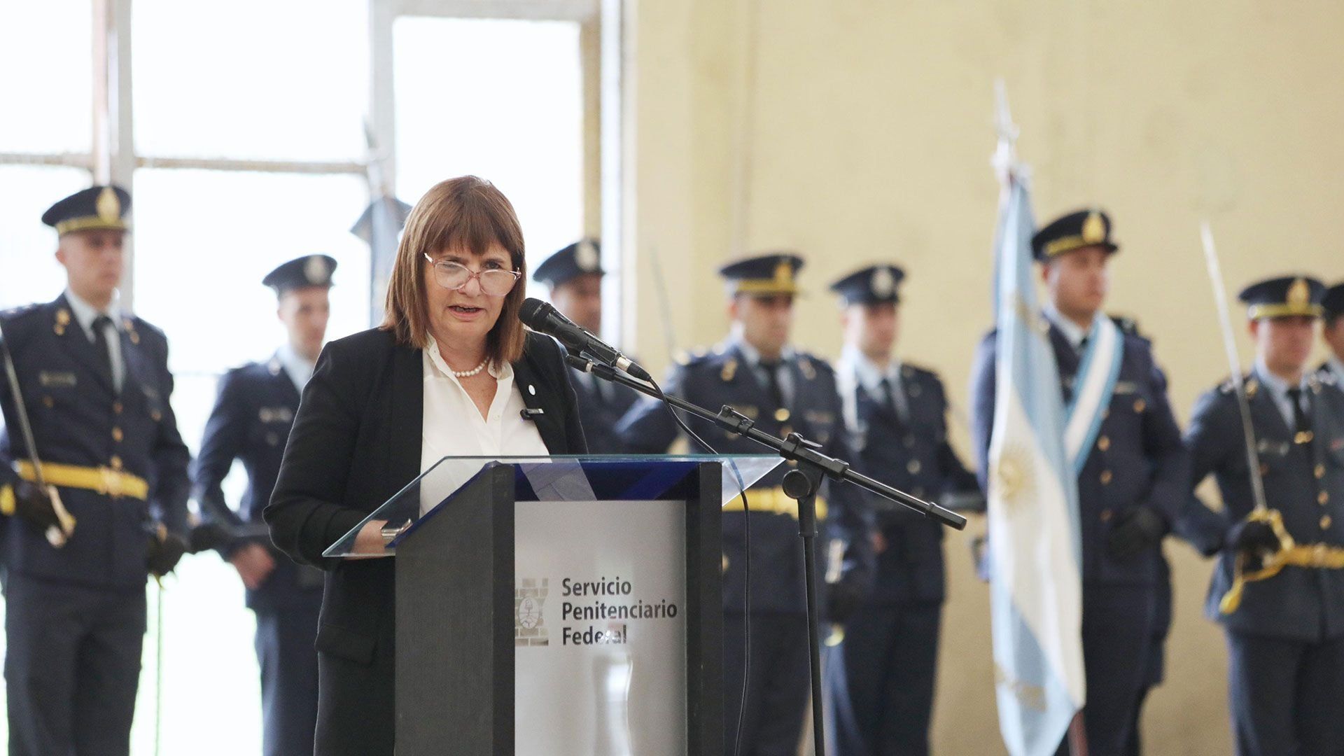 Patricia Bullrich: “El Servicio Penitenciario Federal no puede ser conducido por un batallón militante”