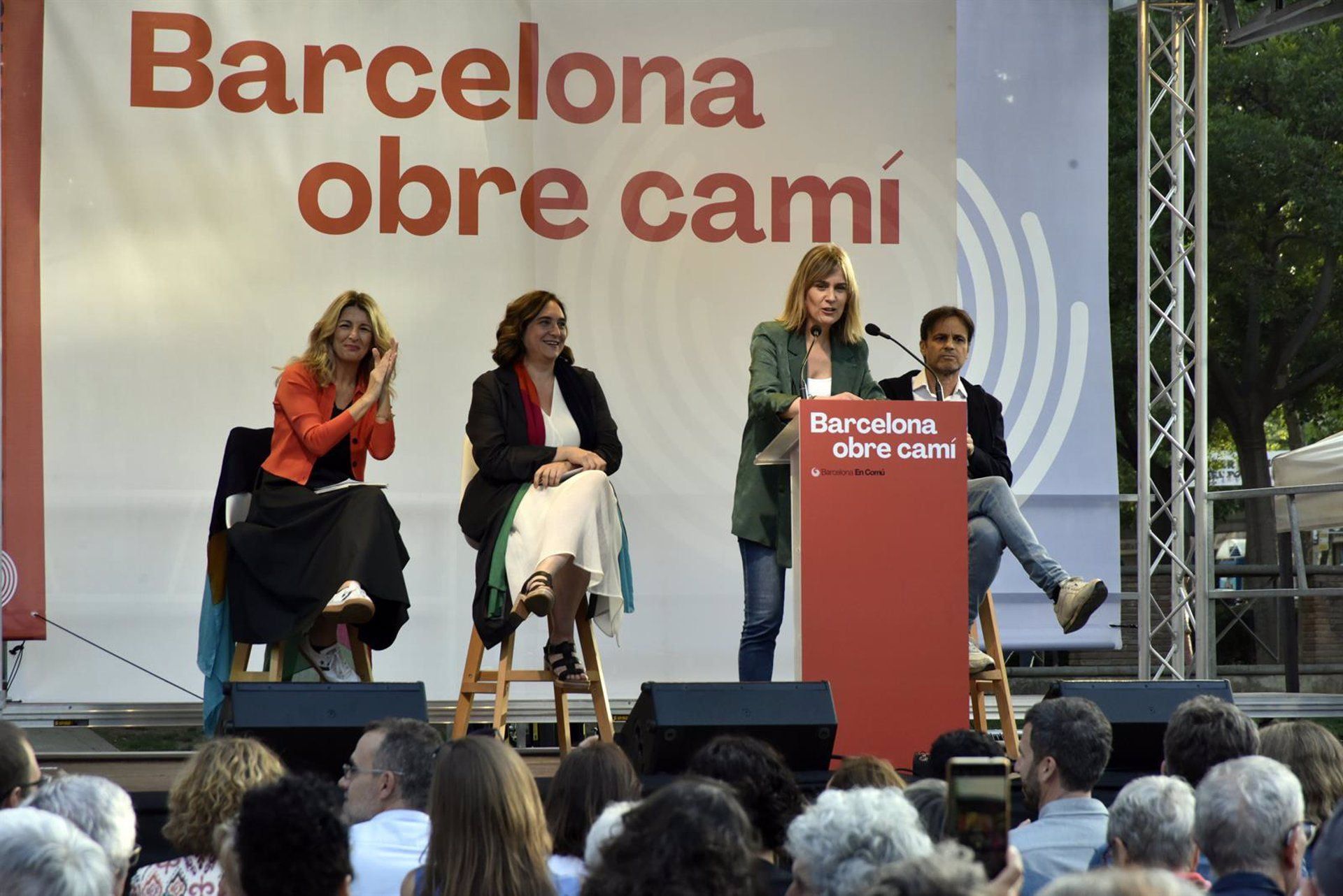 Yolanda Díaz participará en tres actos de campaña de los Comuns Sumar para las elecciones catalanas
